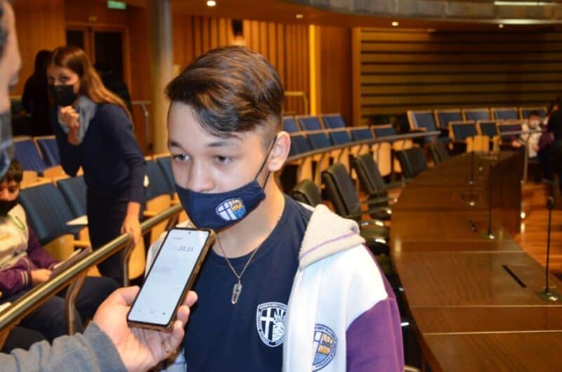 Visitas guiadas de estudiantes a la Legislatura: destacan que facilita un aprendizaje "más significativo" 11 22 - legislatura 6 - 21