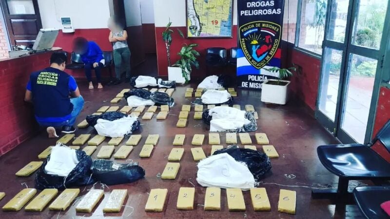 Posadas: secuestraron una carga de marihuana oculta en un contenedor 2 4 - marihuana3 - 3