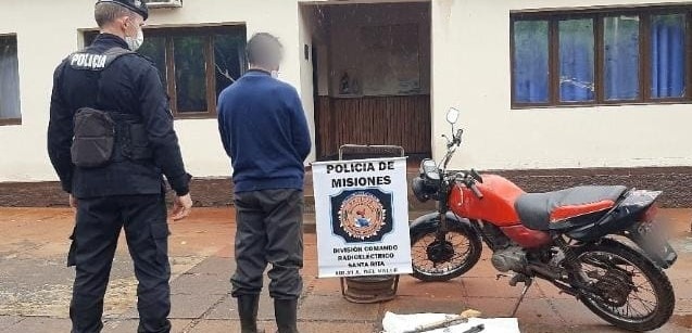 Terminó tras las rejas por circular con una motocicleta adulterada