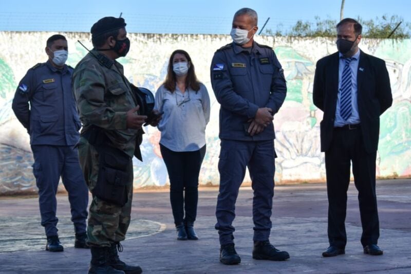 Penitenciarios realizaron un simulacro de incendio y evacuación en la Correccional de Menores 2 4 - simulacro penitenciaria 7 - 3