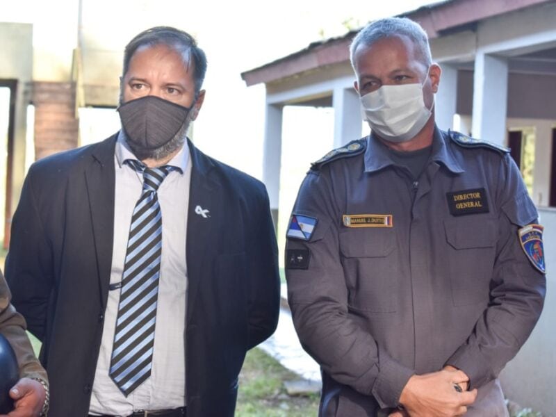 Penitenciarios realizaron un simulacro de incendio y evacuación en la Correccional de Menores 7 14 - simulacro penitenciaria 9 - 13