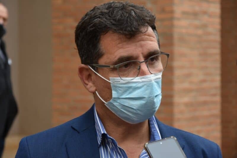 Funcionario del Gobierno nacional conoció y recorrió la Legislatura misionera 2 4 - visita de funcionario 7 - 3