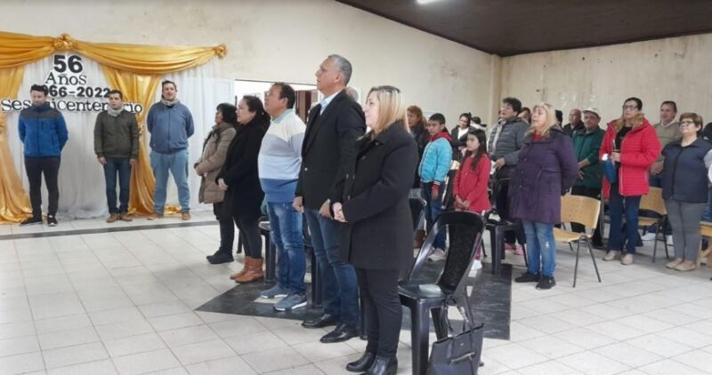 El barrio Sesquicentenario de Posadas celebró su 56 aniversario