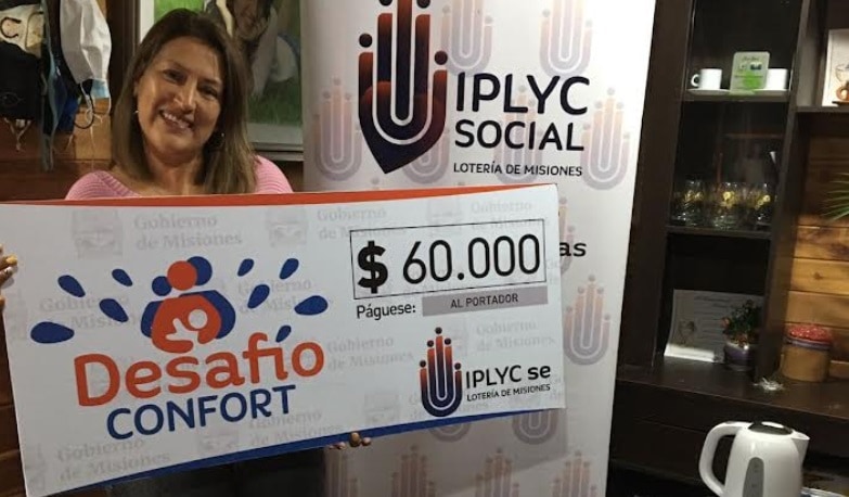 Desafío Confort premió a vecina de Alem