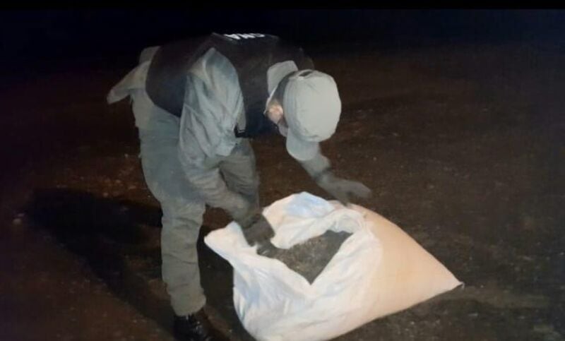 Interceptaron un automóvil y decomisaron más de 14 kilos de marihuana en General Roca