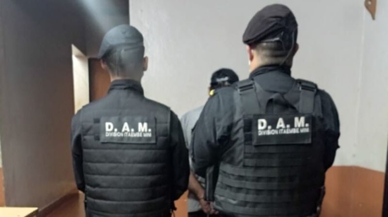 Detuvieron a un hombre que amenazó  con un cuchillo a familiares de Posadas