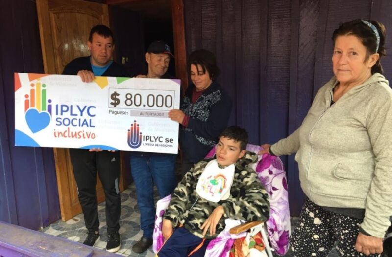 El Iplyc Social Inclusivo premió a vecino de Caá Yarí