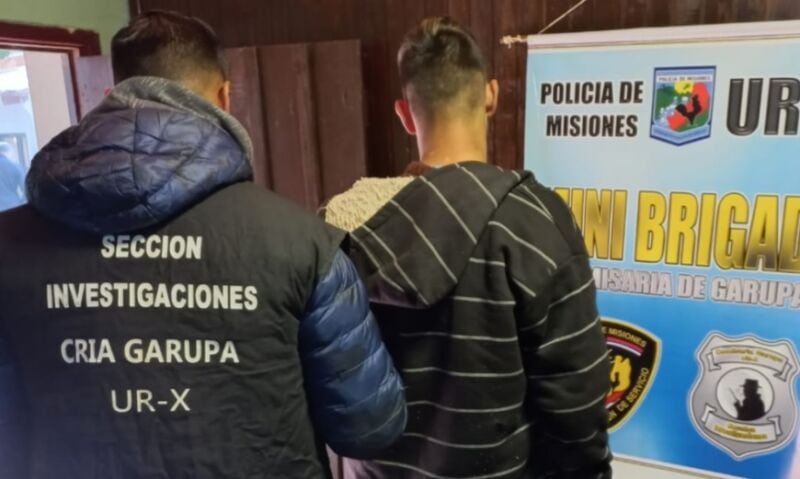 Atacó a un hombre a machetazos para robarle y terminó preso en Garupá