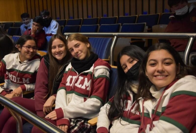 Estudiantes de quinto año del Instituto Madre de la Misericordia visitaron la Legislatura provincial