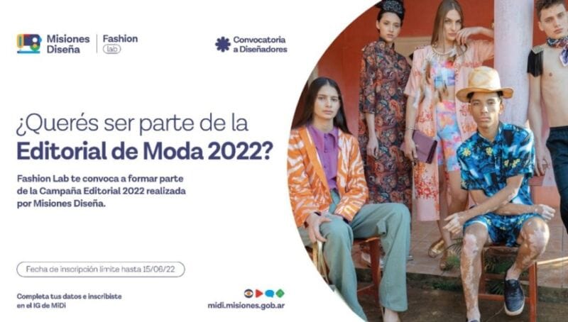 MiDi abrió la convocatoria a diseñadores para una campaña de editorial de moda