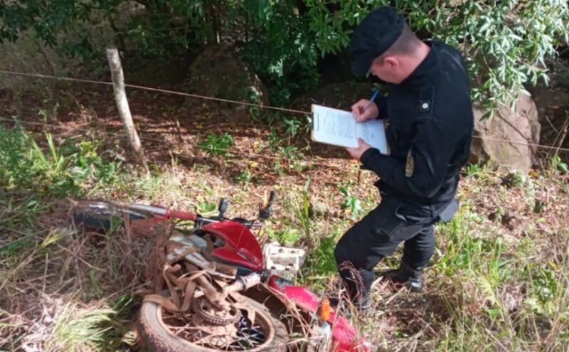 Recuperaron una motocicleta robada en San Pedro