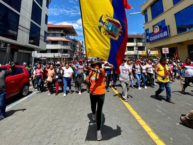 Estado de sitio en Ecuador por protestas 