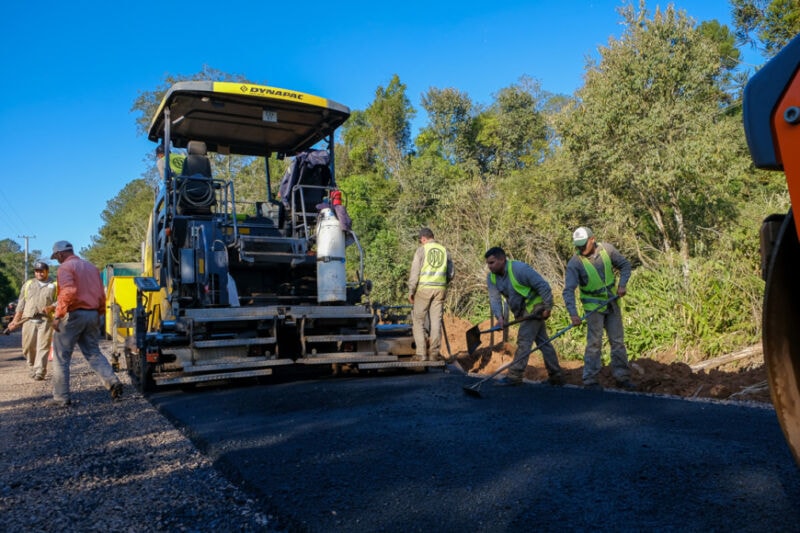 Tobuna: completaron el primer tramo de la pavimentación del Acceso Norte 3 6 - TOBUNA III - 5