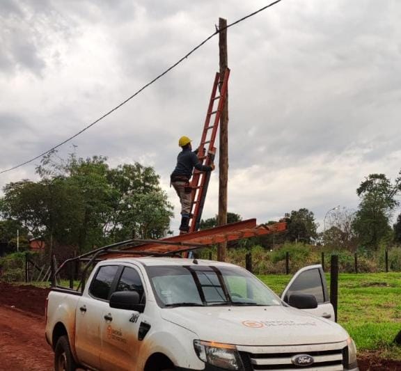 Concretan trabajos de fortalecimiento en líneas de Andresito, Irigoyen y Wanda 2 4 - Wanda postacion 1 - 3
