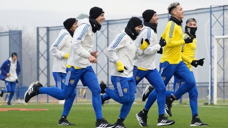 Boca retomó los entrenamientos con algunas ausencias
