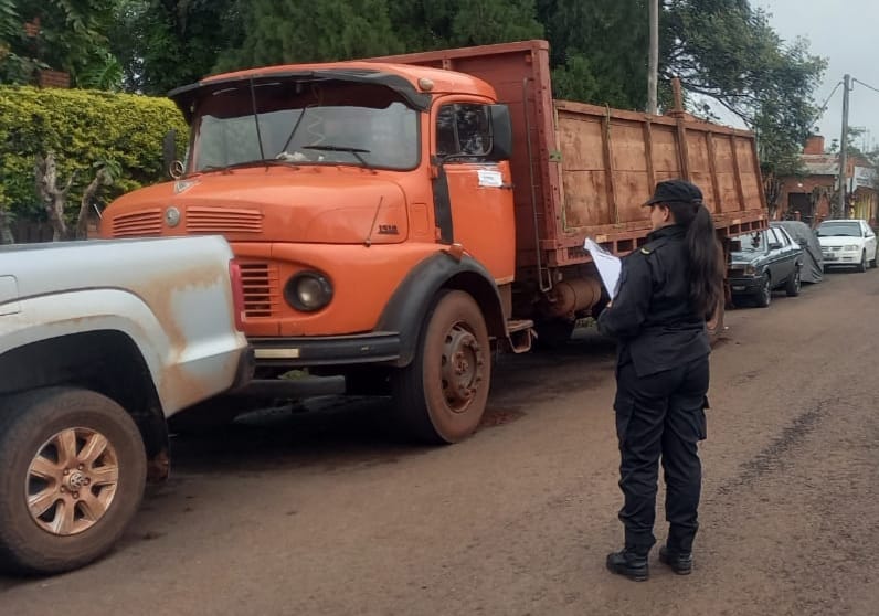 Puerto Rico: secuestraron un camión que tenía adulteraciones en el grabado alfanumérico del motor