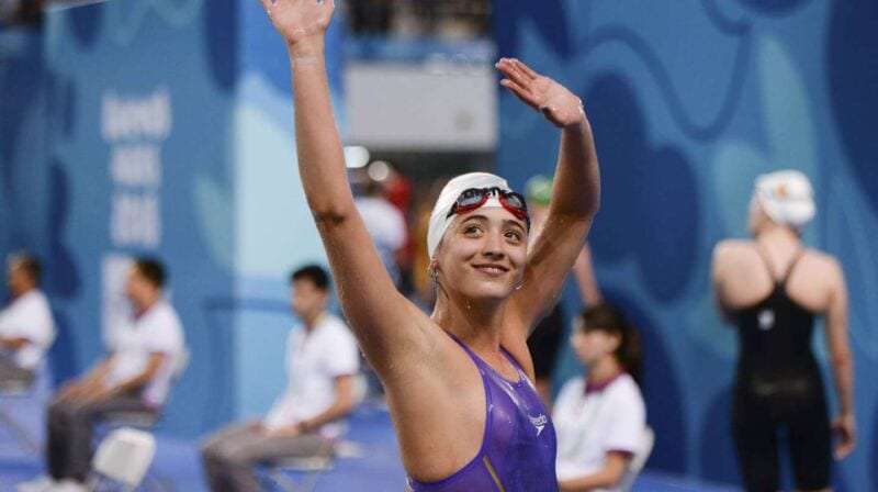 Delfina Pignatiello se retiró de la natación con apenas 22 años