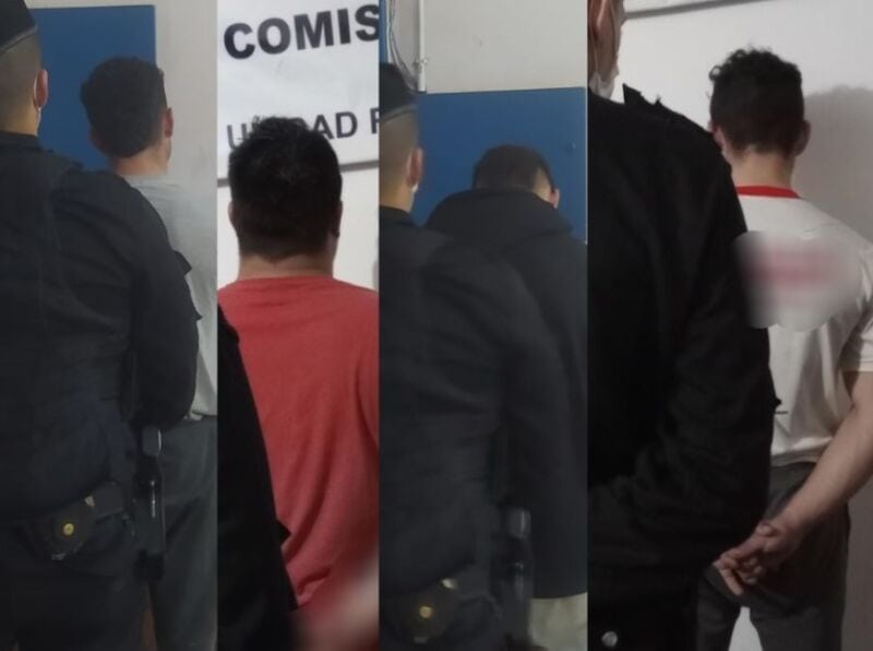 Persecución terminó con cuatro delincuentes detenidos en Posadas