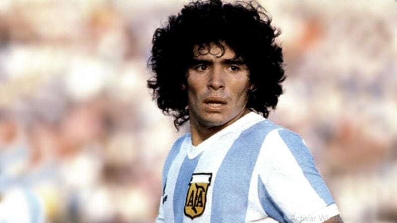 Se cumplen 40 años del debut de Maradona con la selección en un Mundial