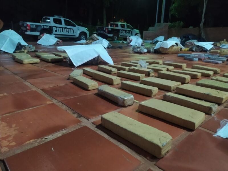 Pozo Azul: incautaron marihuana valuada en más de 11 millones de pesos