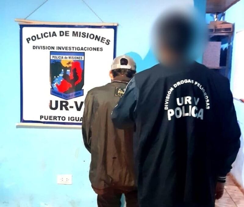 Iguazú: entró a robar una vivienda, fue captado por las cámaras y fue detenido