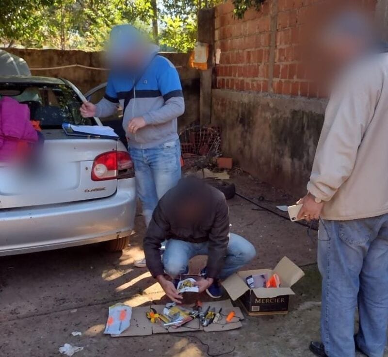 Oberá: terminó detenido por el robo de herramientas a un comerciante 1 2 - obera policial 2 - 1