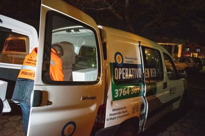 Operativo en red: intensifican recorridas para asistir a personas afectadas por la ola polar