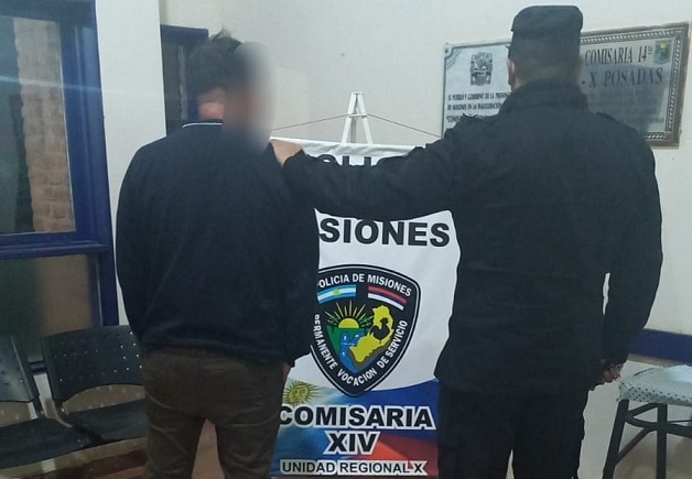 Garupá: terminó preso tras causar destrozos en el auto de su ex pareja