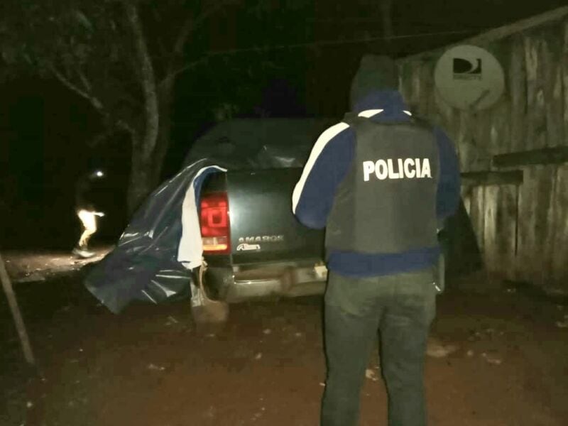Recuperaron una camioneta robada a un vecino de San Vicente