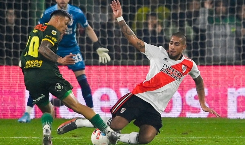 En el debut, River no pudo e igualó con Defensa y Justicia