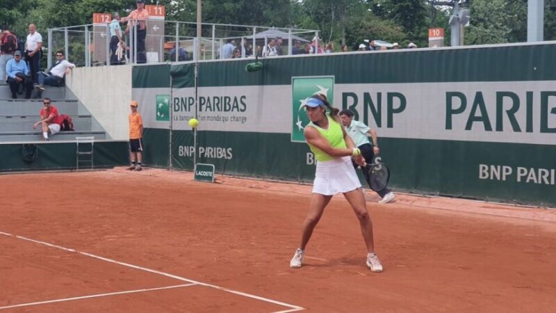 Roland Garros: Solana Sierra es finalista del torneo Junior