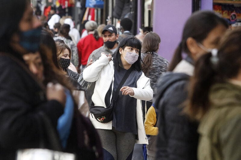 Covid en Argentina: se registraron 39.656 nuevos casos y 57 muertes en la última semana