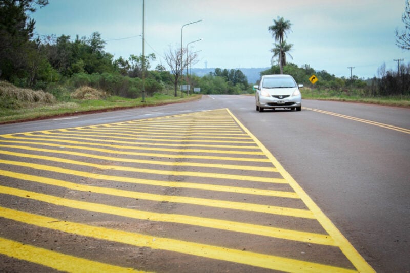 Vialidad provincial demarca las rutas 103 y 4 3 6 - DPV DEMARCACION 103 Y 4 - 5