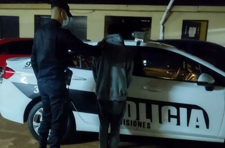 Intentó robarle el celular a una joven en Oberá y terminó preso