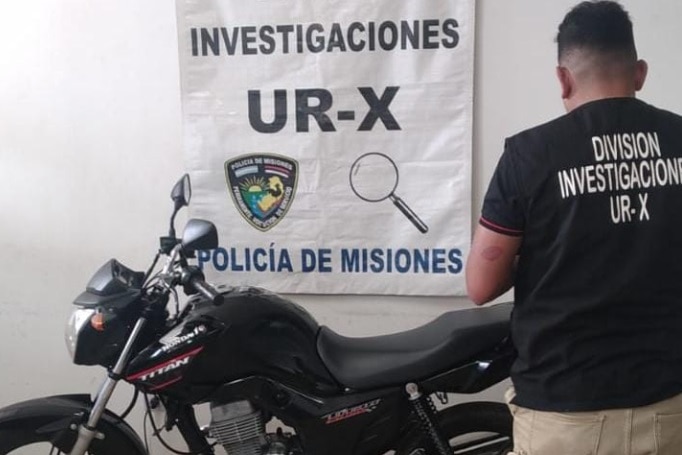 Secuestraron en Posadas una motocicleta vinculada a un hecho de estafa en Oberá