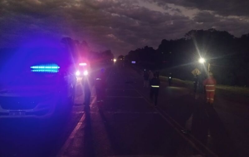 Dos muertos tras un choque entre una moto y un camión en Garuhapé