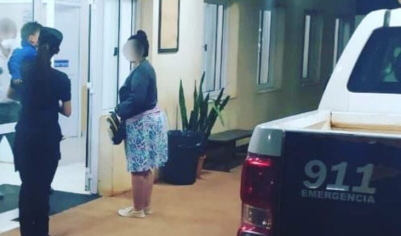 Rescataron a una madre y a su bebé que cayeron a un pozo de 6 metros en Campo Grande