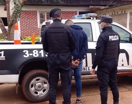 Campo Viera: lo detuvieron tras atacar a su cuñado con un machete