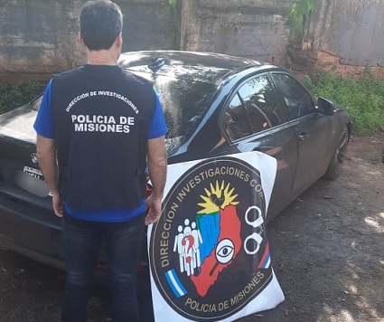 Posadas: secuestraron un auto de alta gama que había sido robado en Buenos Aires