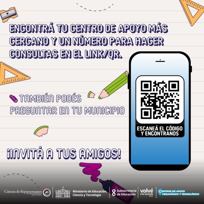 Educación: los Centros de Apoyo continuarán abiertos durante el receso invernal 5 10 - centros educativos 5 - 9