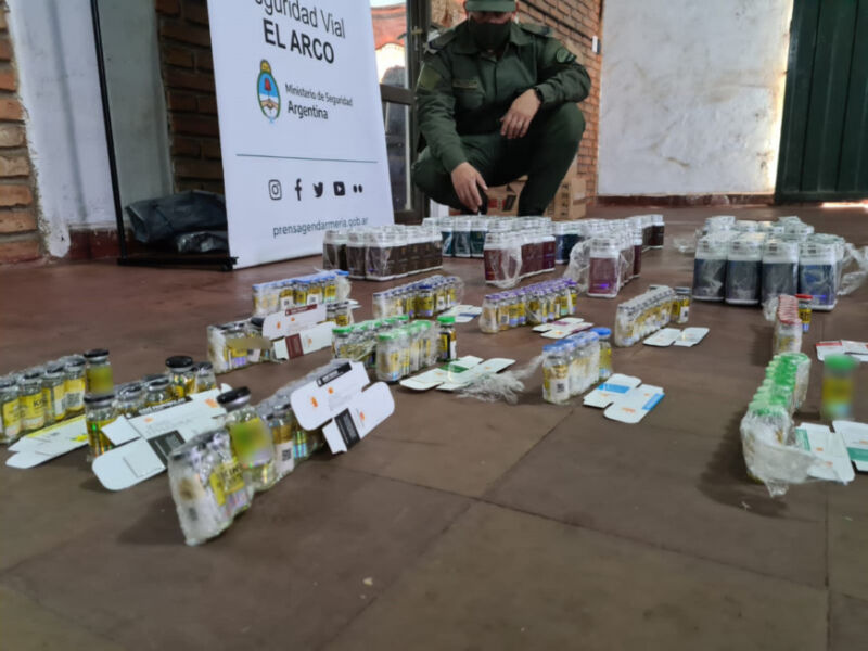 Posadas: secuestraron anabólicos y suplementos nutricionales ilegales en una encomienda 