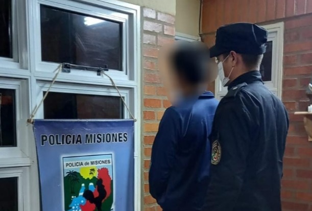 Detuvieron a un joven acusado de agredir a su pareja en Los Helechos