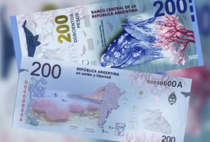 Coleccionistas pagan hasta 100 mil pesos por billetes de $200 que vinieron con un insólito error