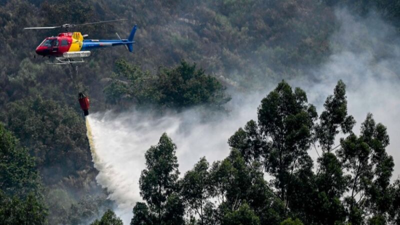 Ola de calor en Europa: incendios, evacuados y cortes de rutas