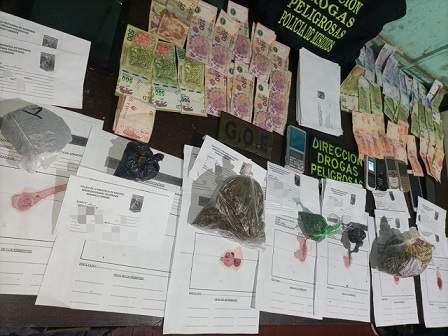 Desarticularon kiosco narco en Posadas: hay cuatro demorados