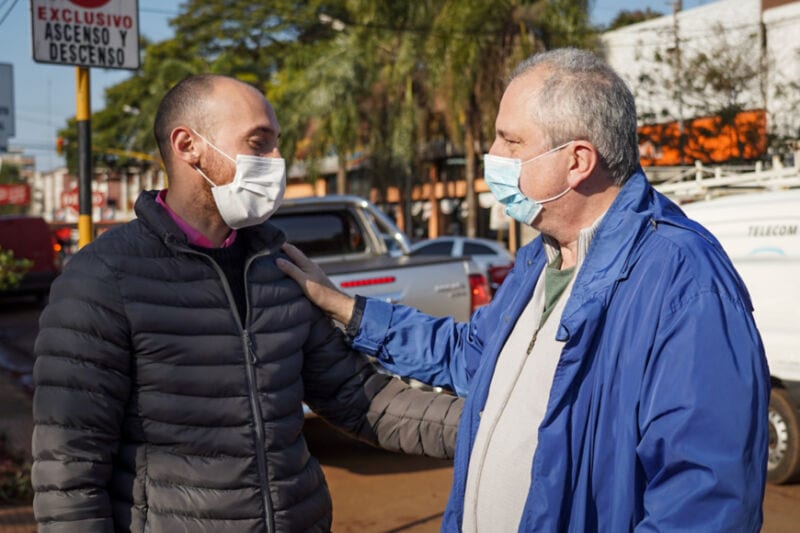 Passalacqua y el intendente Hassan recorrieron las obras del Acueducto Troncal Norte en Oberá 3 6 - obera passalacqua 4 - 5