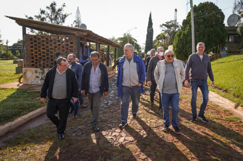 Passalacqua y el intendente Hassan recorrieron las obras del Acueducto Troncal Norte en Oberá 4 8 - obera passalacqua 5 - 7