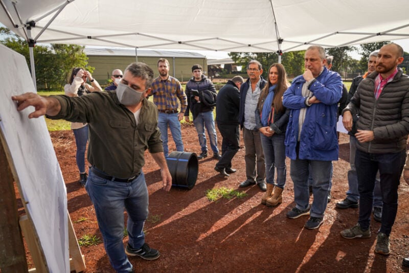 Passalacqua y el intendente Hassan recorrieron las obras del Acueducto Troncal Norte en Oberá 5 10 - obera passalacqua 6 - 9