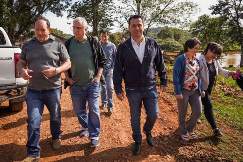 Passalacqua visitó a productores de Irigoyen para indagar las demandas del sector 4 8 - passalacqua 4 - 7