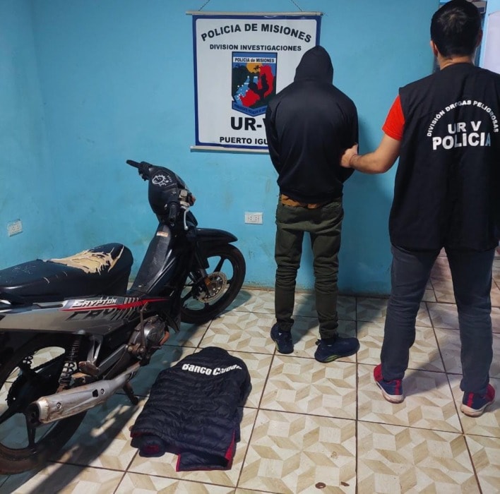 Iguazú: detuvieron a joven involucrado en un robo